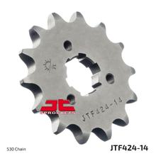 Ritzel JT Sprockets 530 14Z grobverzahnt Innendurchmesser 21mm / 25mm für Suzuki GT, Yamaha XS Kawasaki Z 250 - 750 ccm Bj. 1973 - 1980
