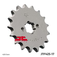 Pinhão JT Sprockets 428 17Z dentes grossos diâmetro interno 16mm / 20mm para Suzuki TS XE RG Gamma RM X ER RV Van L GP 80 - 125 ccm ano 1973 - 2018
