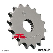 JT Sprockets 428 16T fine toothed sprocket inner diameter 18mm/20mm for Kreidler Supermoto Dice GS SM DT, Suzuki S SU Enduro DD Hyosung GA 2V Cruise I