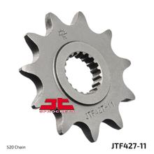 Pinhão JT Sprockets 520 11Z dentes finos diâmetro interno 18mm / 20mm para Suzuki RM RM-Z PE 125 - 250 ccm ano 1978 - 2012