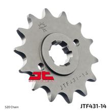 JT Sprockets 520 14Z fijngetand tandwiel binnendiameter 18 mm/22 mm voor Suzuki PE RM 250 - 465 ccm bouwjaar 1976 - 1982