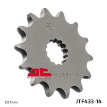 JT Sprockets 525 14Z fijn getande binnendiameter 19,5 mm/22 mm voor Suzuki GSF Bandit TS ER 250/400 ccm bouwjaar 1971 - 1995
