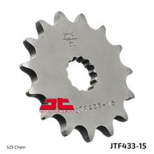 JT Sprockets 525 15Z fijngetand tandwiel binnendiameter 19,5 mm/22 mm voor Suzuki GSF Bandit TS ER 250/400 ccm bouwjaar 1971 - 1995