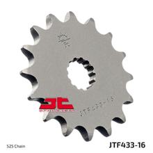 Ritzel JT Sprockets 525 16Z feinverzahnt Innendurchmesser 19,5mm / 22mm für Suzuki GSF Bandit TS ER GSX SS Katana 250 / 400 ccm Bj. 1971 - 1995