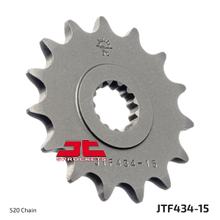Ritzel JT Sprockets 520 15Z feinverzahnt Innendurchmesser 19,5mm / 22mm für Brixton Cromwell, Suzuki GN VL Intruder LC GZ Marauder DR S Glanville Felsberg Bj. 1978 - 2021