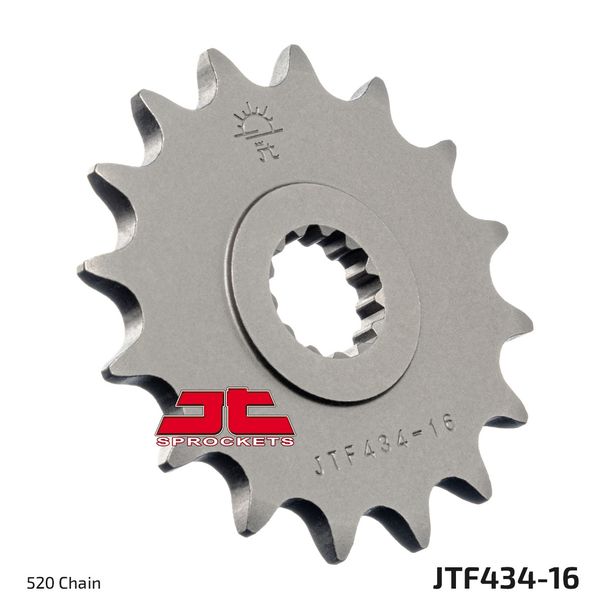 Ritzel JT Sprockets 520 16Z feinverzahnt Innendurchmesser 19,5mm / 22mm für Brixton Cromwell, Suzuki GN VL Intruder LC GZ Marauder DR S Glanville Felsberg Bj. 1978 - 2021