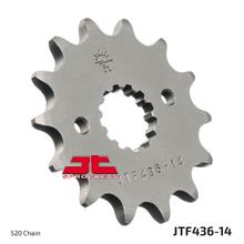 Ritzel JT Sprockets 520 14Z feinverzahnt Innendurchmesser 21,6mm / 25mm für Aprilia RS, Suzuki RGV RG Gamma 250 ccm Bj. 1983 - 1995