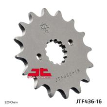 Pignon à dents fines JT Sprockets 520 16T, diamètre intérieur 21,6 mm/25 mm pour Aprilia RS, Suzuki RGV RG Gamma 250 ccm Année 1983 - 1995