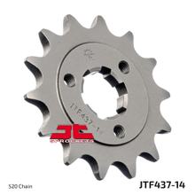 Ritzel JT Sprockets 520 14Z grobverzahnt Innendurchmesser 21mm / 25mm für Suzuki DR R RS Dakar 600 / 650 ccm Bj. 1985 - 1996