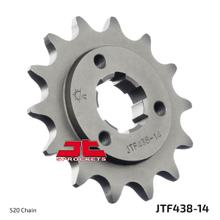 JT Sprockets 520 14Z grofgetand tandwiel binnendiameter 21 mm/25 mm voor Suzuki DR S Big 750/800 ccm bouwjaar 1988 - 1993