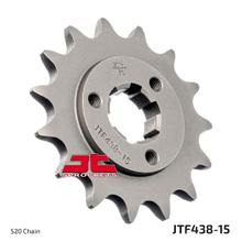 JT Sprockets 520 15Z grofgetand tandwiel binnendiameter 21 mm/25 mm voor Suzuki DR S Big 750/800 ccm bouwjaar 1988 - 1993