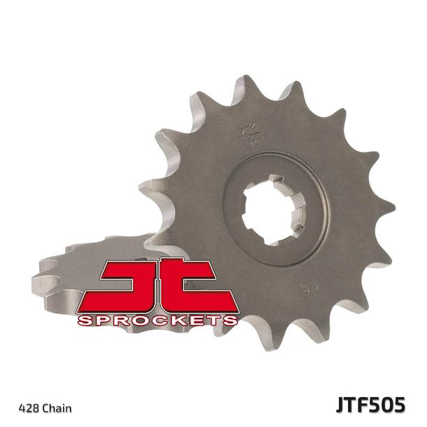 Ritzel JT Sprockets 428 13Z grobverzahnt Innendurchmesser 14mm / 17mm