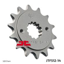 Pastnák JT Sprockets 520 14Z jemnozubý vnitřní průměr 21,6mm / 25mm pro Kawasaki ER-5 ZX-9R Ninja GPZ S ZX-7 R RR, Yamaha YZF Thunder Cat KLE ZRX r.v. 1984 - 2007