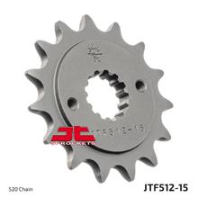 JT Sprockets 520 15T, pignone a denti fini, diametro interno 21,6 mm/25 mm per Kawasaki ER-5 ZX-9R Ninja GPZ S ZX-7 R RR, Yamaha YZF Thunder Cat KLE ZRX Anno 1984 - 2007
