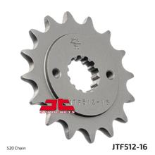 Ritzel JT Sprockets 520 16Z feinverzahnt Innendurchmesser 21,6mm / 25mm für Kawasaki ER-5 ZX-9R Ninja GPZ S ZX-7 R RR, Yamaha YZF Thunder Cat KLE ZRX Bj. 1984 - 2007