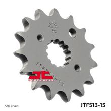 Piñón dentado fino JT Sprockets 530 15T, diámetro interior 21,6 mm/25 mm para Suzuki GSX 1 FA F GSF Bandit SA, Yamaha FZS Fazer S N 250 - 1400 ccm Año 1975 - 2017