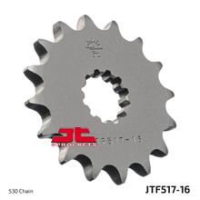 Pastílek JT Sprockets 530 16Z jemnozubý vnitřní průměr 24mm / 28,7mm pro Kawasaki ZR Zephyr ZZR ABS ZX-12 R GPZ F Performance Sport 750 - 1400 ccm r.v. 1984 - 2020