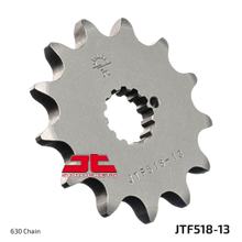 Pastílek JT Sprockets 630 13Z jemně ozubené vnitřní průměr 21,6mm / 25mm pro Suzuki GSX GT, Kawasaki Z LTD Belt Drive S Katana Z1 650 - 1100 ccm r.v. 1973 - 1987
