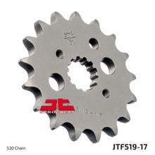 Ozubené kolo JT Sprockets 530 17Z jemně ozubené vnitřní průměr 21,7mm / 25mm