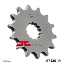 Řetězové kolečko JT Sprockets 520 14Z jemné ozubení vnitřní průměr 21,7mm / 25mm pro Suzuki GSX-R, Kawasaki ZR-7 S GSR 600 - 1050 ccm Rv. 1991 - 2021