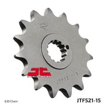 Piñón dentado fino JT Sprockets 630 15T, diámetro interior 21,6 mm/25 mm para Kawasaki Z A2 Z1R R A1 900 / 1000 ccm Año 1976 - 1980