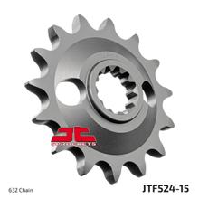 Piñón dentado fino JT Sprockets 632 15Z, diámetro interior 24 mm/28,5 mm