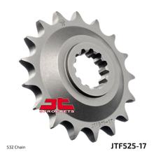 Ritzel JT Sprockets 532 17Z feinverzahnt Innendurchmesser 24mm / 28,5mm für Kawasaki ZX 1000 ccm Bj. 1988 - 1990