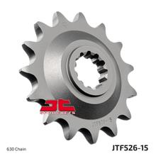 Ritzel JT Sprockets 630 15Z feinverzahnt Innendurchmesser 24mm / 28,5mm für Kawasaki GPZ RX 1000 ccm Bj. 1986 - 1987