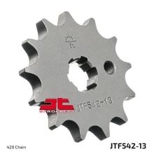 Piñón JT 428 13Z con dientes gruesos, diámetro interior 13 mm/16 mm para Yamaha DT LC 2 80 ccm Año 1982