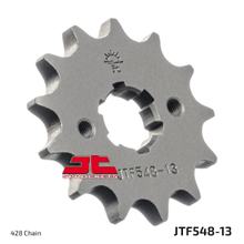 Pastilek JT Sprockets 428 13Z s hrubým ozubením vnitřní průměr 16mm / 20mm pro Yamaha YBR ED SPD Custom XT R X TT-R 125 ccm r.v. 2000 - 2021