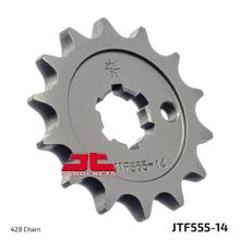 Pastorek JT Sprockets 428 14Z s hrubým ozubením vnitřní průměr 16mm / 20mm pro Kawasaki KX 65 - 85 ccm r. v. 1983 - 2017