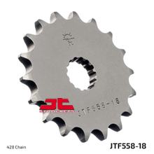 Ozubené kolo JT Sprockets 428 18Z jemnozubé vnitřní průměr 17,7mm / 20mm pro Yamaha DT X, Kawasaki Ninja Z Derbi GPR Nude Racing RE TDR R Sachs ZZ ZX r. v. 1993 - 2022