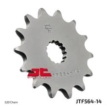 JT Sprockets 520 14T, pignone a denti fini, diametro interno 17,7 mm/20 mm per KTM LC2, Gas EC Yamaha YZ 125 ccm Anno 1987 - 2016