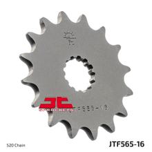 Pastorek JT Sprockets 520 16Z jemné ozubení Vnitřní průměr 21,7mm / 25mm pro Kawasaki ZX-6R, Suzuki SFV Gladius ER-6 N F 250 - 800 ccm