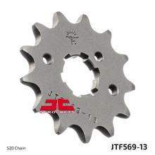 Pastnák JT Sprockets 520 13Z s hrubým ozubením vnitřní průměr 21mm / 25mm pro Yamaha XV Virago S YFM Wolverine Bruin Hunter Raptor, Kawasaki Z Warrior ER