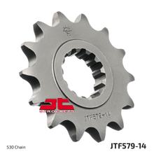 JT Sprockets 530 14Z fijngetand tandwiel binnendiameter 26 mm/30 mm voor Yamaha FZ1 Fazer N NA S SA YZF-R1 500 - 1670 ccm bouwjaar 1984 - 2016