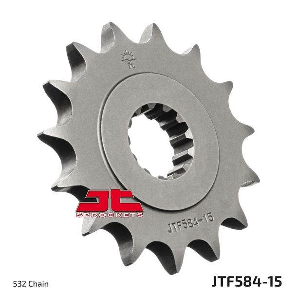 JT sprocket 532 15Z fine toothed inner diameter 21.6 mm/25 mm for Yamaha YZF-R6 YZF R Thunderace FZR Exup SP 600 - 1000 ccm Year 1987 - 2007