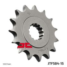 Ritzel JT Sprockets 532 15Z feinverzahnt Innendurchmesser 21,6mm / 25mm für Yamaha YZF-R6 YZF R Thunderace FZR Exup SP 600 - 1000 ccm Bj. 1987 - 2007