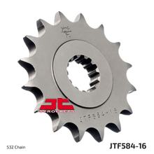 JT Sprockets 532 16Z fijngetand tandwiel binnendiameter 21,6 mm/25 mm