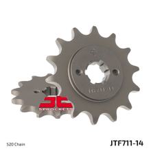 Ozubené kolo JT Sprockets 520 14Z s hrubým zubením vnitřní průměr 16mm / 20mm pro Cagiva Mito EV Raptor Planet Freccia 125 ccm