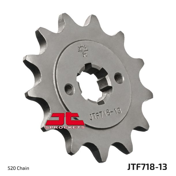 JT Sprockets 520 13Z coarse-toothed sprocket inner diameter 16mm/20mm for Husqvarna WR CR 125 ccm Year 1993 - 1994