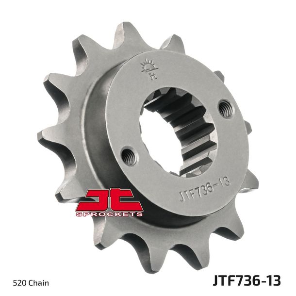 Ritzel JT Sprockets 520 13Z feinverzahnt Innendurchmesser 22mm / 25mm für Ducati Scrambler Monster i.e. Dark S SS 400 - 999 ccm Bj. 1988 - 2021