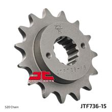 Vodící kola JT Sprockets 520 15Z jemnozubé vnitřní průměr 22mm / 25mm pro Ducati Scrambler Monster i.e. Dark S SS 400 - 999 ccm r.v. 1988 - 2021
