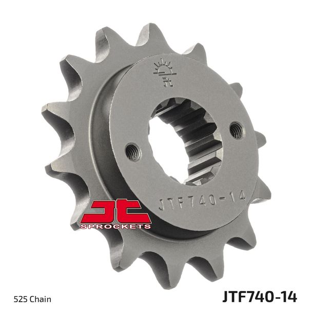 Ritzel JT Sprockets 525 14Z feinverzahnt Innendurchmesser 22mm / 25mm für Ducati Monster S4 ST 4 S S4R Hypermotard SP 2 SPS Biposto, Cagiva Grand Canyon Bj. 1994 - 2020