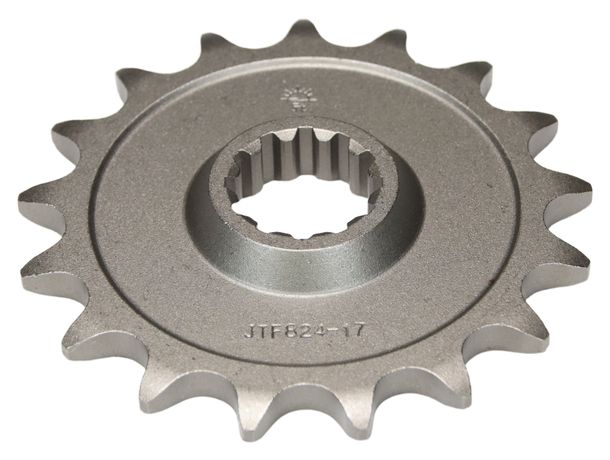 Pignon à dents fines JT Sprockets 520 17T, diamètre intérieur 21 mm/25 mm pour Husqvarna TE SM R SMR S TC RR 250 - 630 ccm Année 1993 - 2014