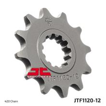 JT Sprockets 420 12Z fijn getand binnendiameter 17 mm/20 mm voor Rieju MRI, Generic Trigger SM Beta RR Enduro Supermoto Aprilia RS CPI RX MRX