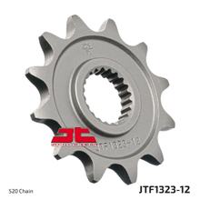 JT Sprockets 520 12Z fijngetand tandwiel binnendiameter 20 mm/22 mm voor HM CRE F, Honda CR R CRF X 125 - 300 cc bouwjaar 2004 - 2019