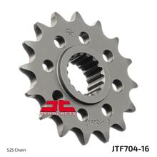 Rozeta JT Sprockets Racing 525 16Z jemné ozubení Vnitřní průměr 25mm / 28mm pro BMW F GS ESA Adventure Twin, Aprilia Tuono V4 RR Husqvarna Nuda R ABS Bj. 1998 - 2022