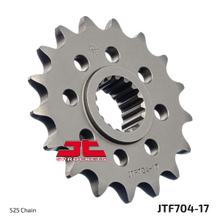 Pignon à dents fines JT Sprockets Racing 525 17T, diamètre intérieur 25 mm/28 mm pour BMW F GS ESA Adventure Twin, Aprilia Tuono V4 RR Husqvarna Nuda Année 1998 - 2022