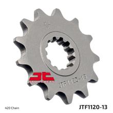 JT Sprockets 420 13Z fijn getand binnendiameter 17 mm/20 mm voor Rieju MRI, Generic Trigger SM Beta RR Enduro Supermoto Aprilia RS CPI RX MRX